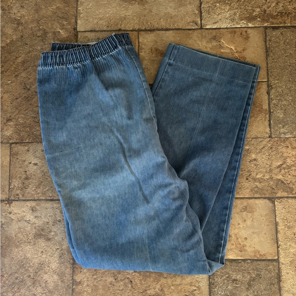 Classic Blue Straight Leg Women's Jeans